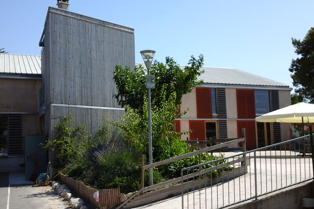 Ecole Montessori d'Avignon, isolation naturelle