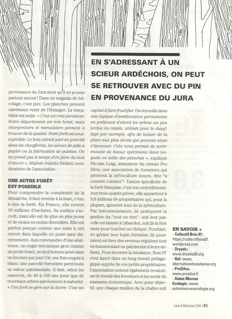 Bois d'ici - article Les 4 saisons - page 2