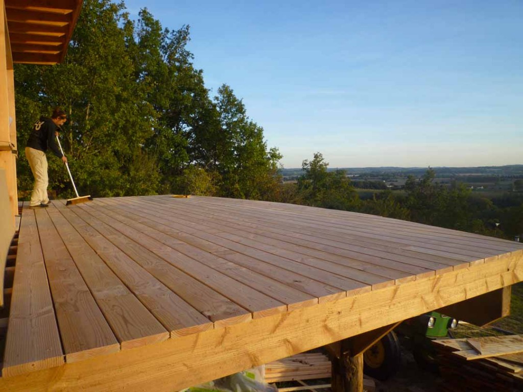 Cabane Agen / Terrasse