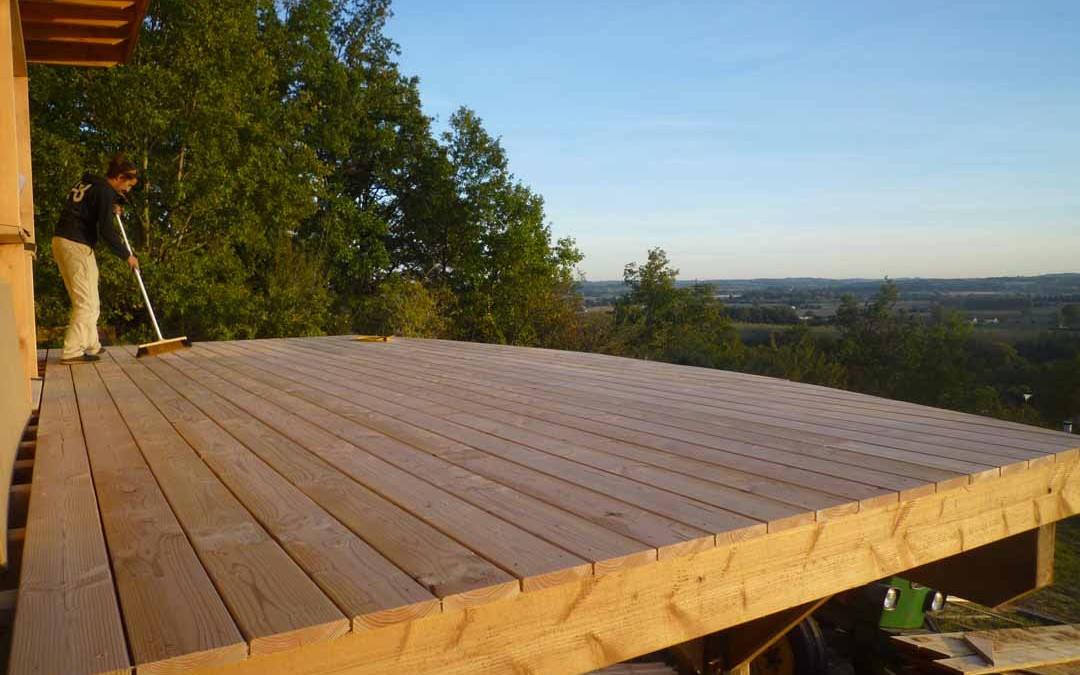 Cabane Agen / Terrasse