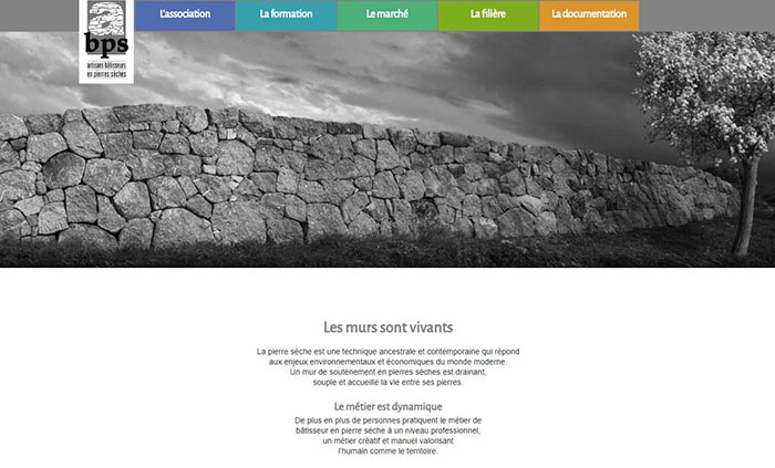 Page accueil site Réseau Français de la Construction Paille